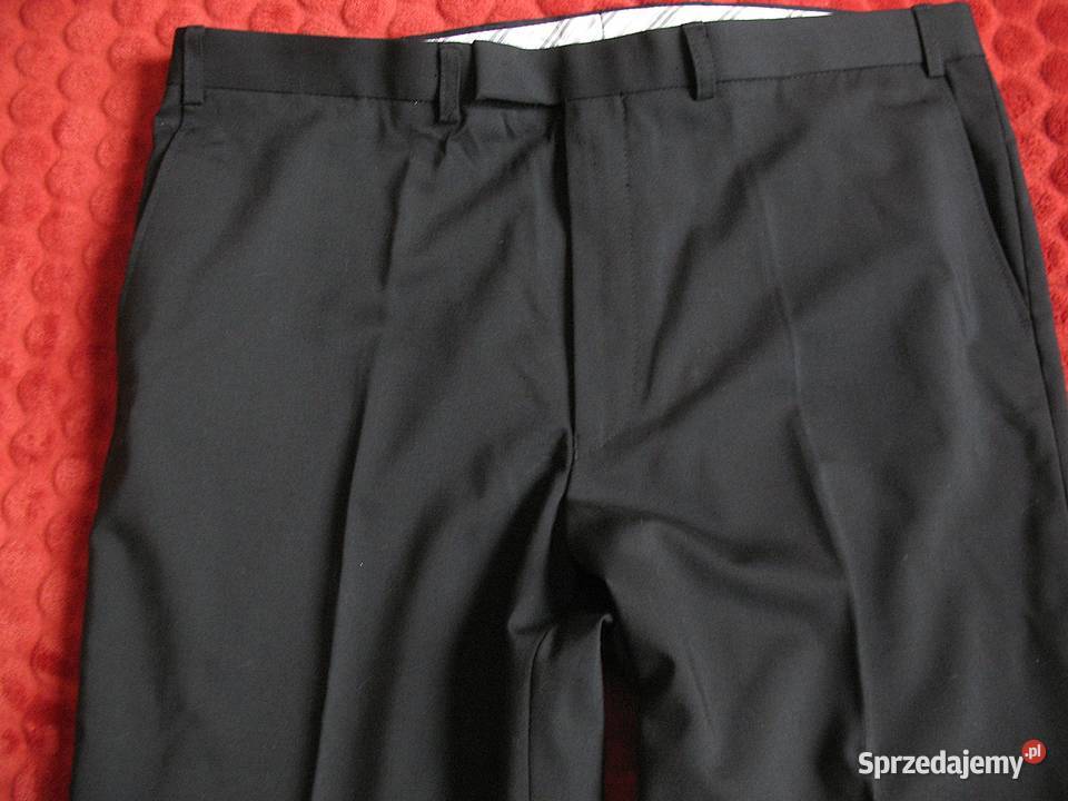 Spodnie eleganckie męskie Wełna W 40 L 33 pas Siedlce