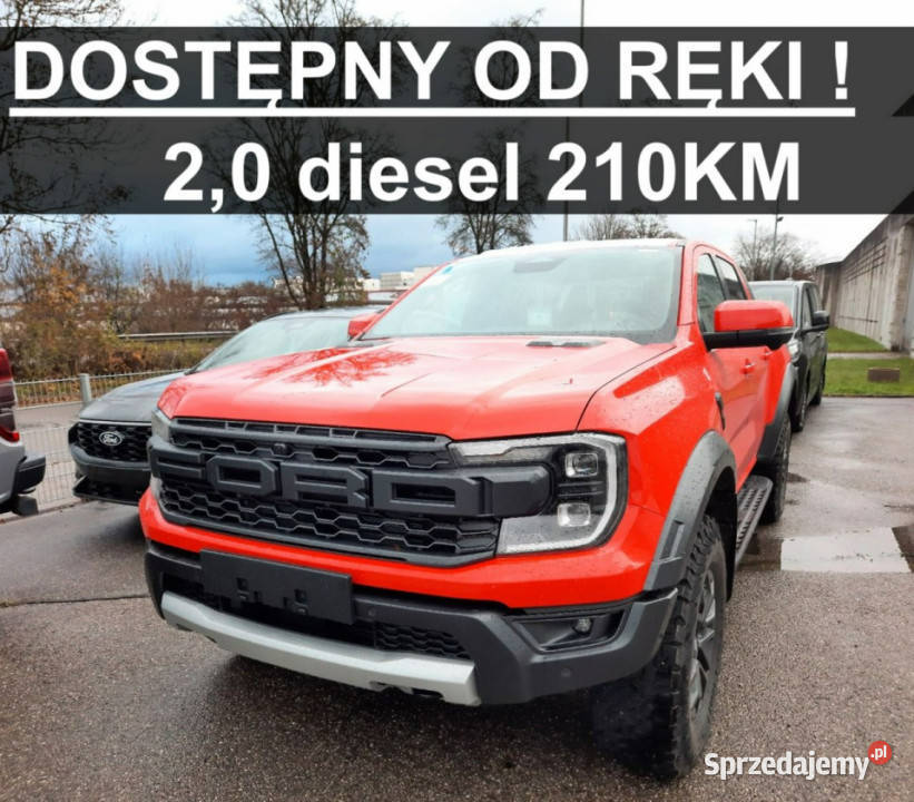 Ford Ranger Raptor Raptor 20 diesel 210 Roleta Samochody osobowe Szczecinek