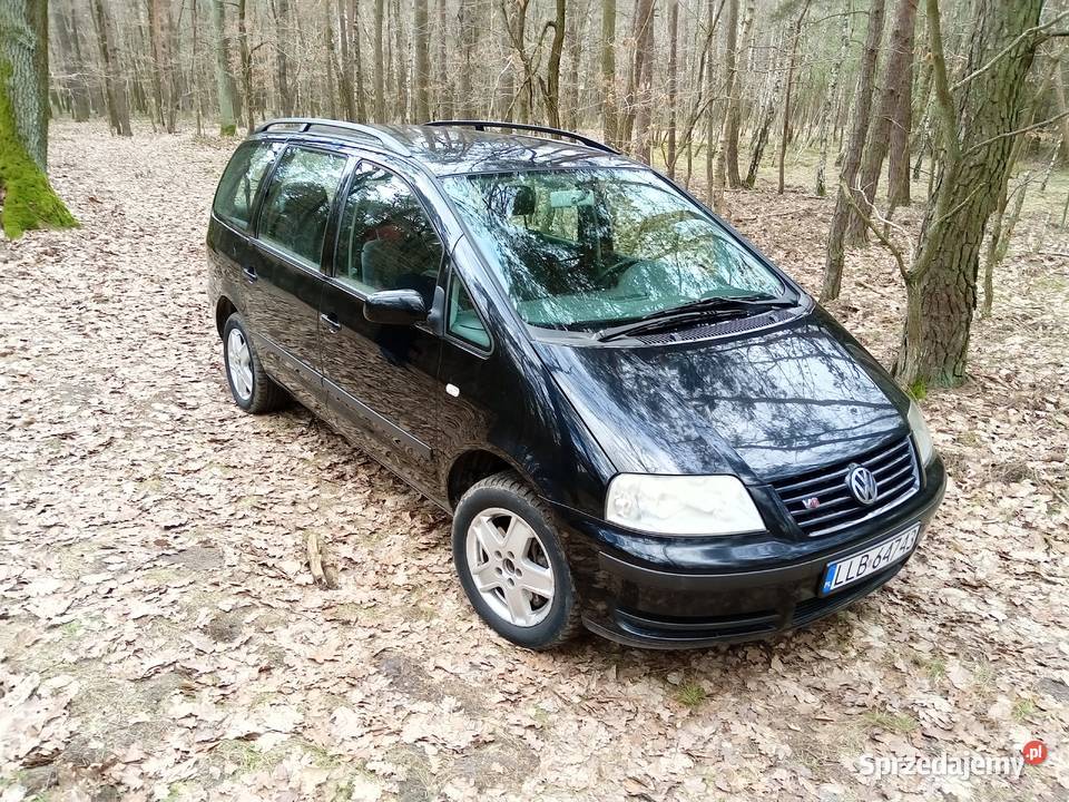Volkswagen Sharan VR6 4 motion LPG 7 osb 4x4 204 czarny Sharan Samochody osobowe Lubartów