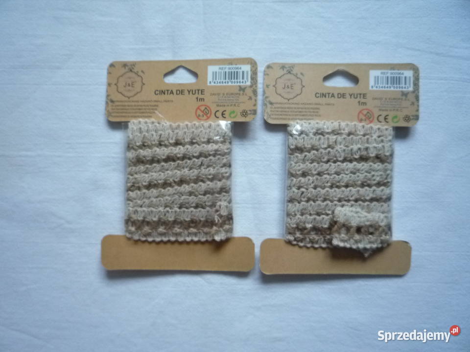 2 sztuki Craft Colection Tasiemki beżowe zachodniopomorskie Szczecin