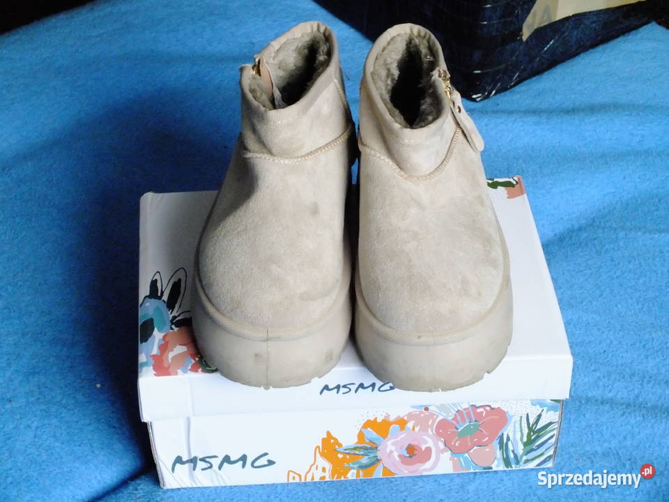 Sprzedam damskie śniegowce 1 raz chodzone w Gdańsk sprzedam