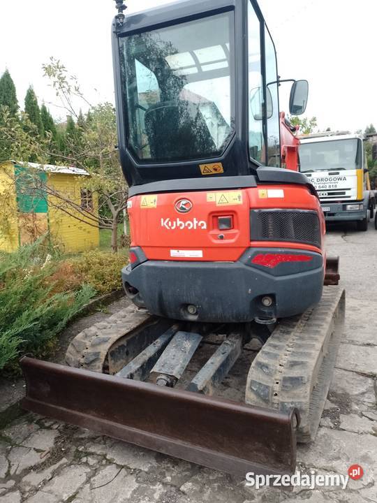Mini Koparka Kubota u274 2017r stan Rok produkcji 2017 Koparki Gdów sprzedam