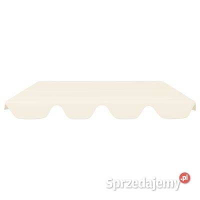vidaXL Zadaszenie do huśtawki ogrodowej kremowe Warszawa