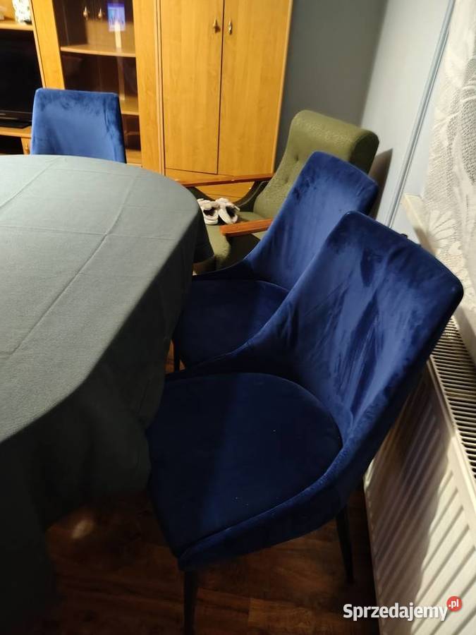 Krzesła welurowe Dom i Ogród Izbica