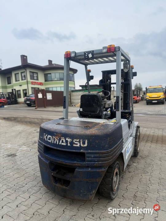 wózek widłowy KOMATSU FD30 diesel Triplex 430m