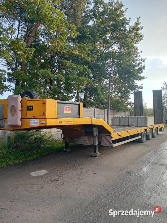 Niskopodwoziowa naczepa SCORPION Bełchatów