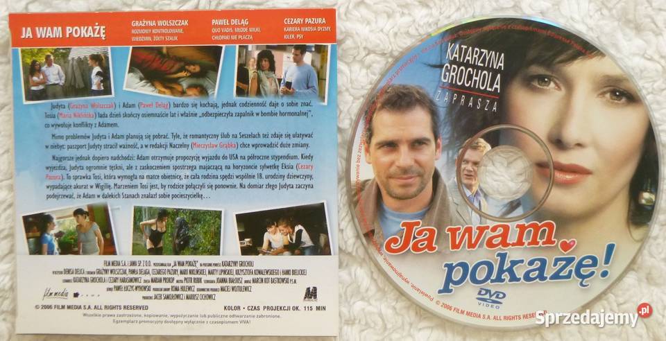Film DVD Ja wam pokażę mazowieckie Warszawa