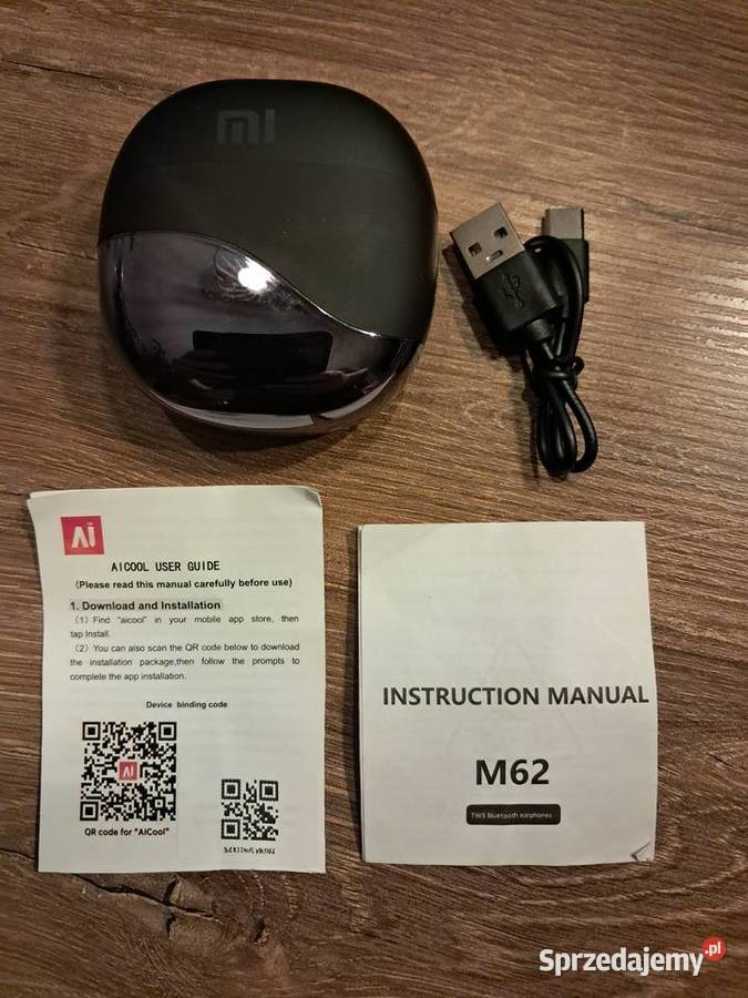 nowe słuchawki bezprzewodowe nauszne xiaomi M62 świętokrzyskie Sandomierz