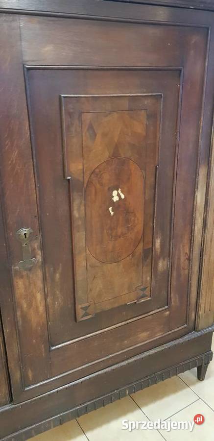 Szafa toruńska barokowa intarsjowany ok 1830