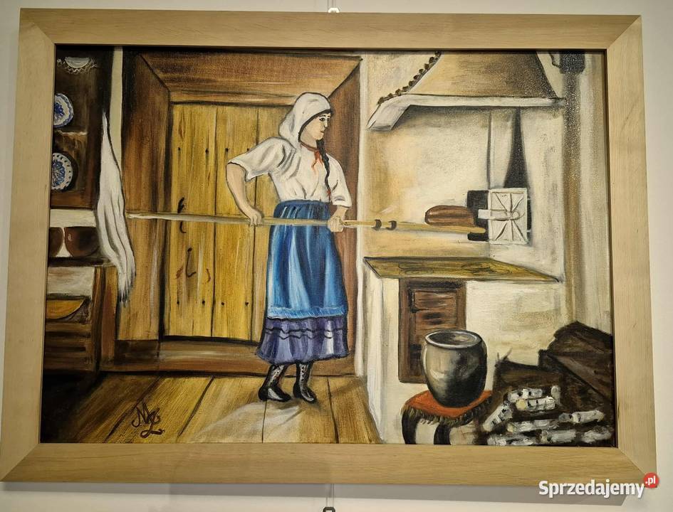 Kobieta piekąca chleb Kozienice