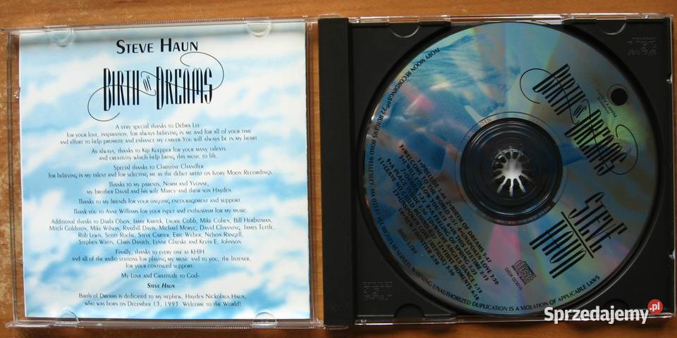 Steve Haun Birth of Dreams jazz Kępice