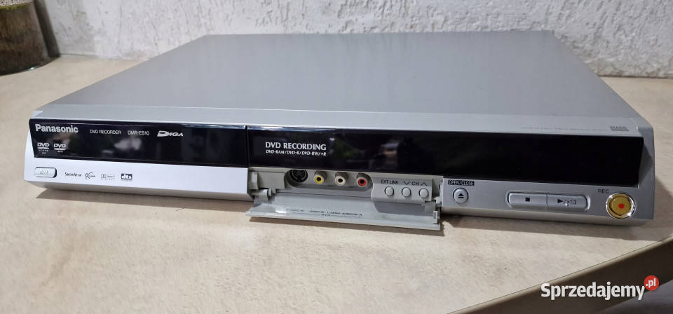 Panasonic DIGA DMR-ES10 パナソニック DVDレコーダー PANASONIC DMR-ES10 DMR ES 10 Nagrywarka DVD HDD odtwarzaczb