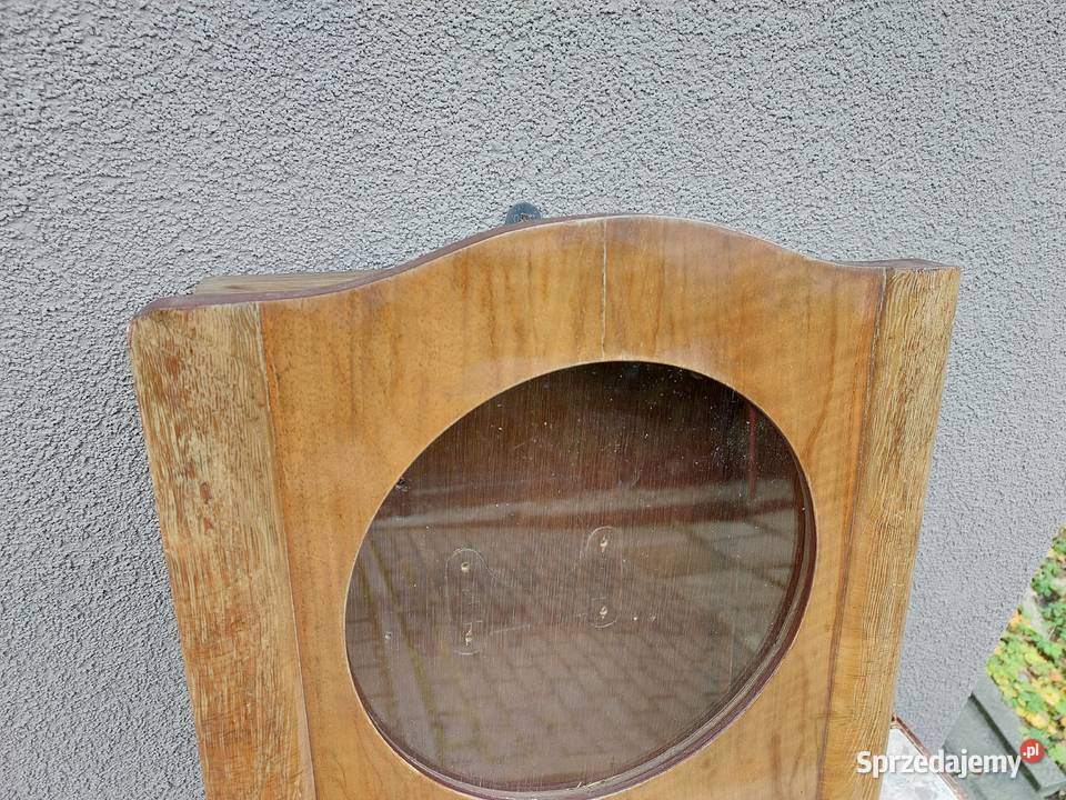 Mała stara szafka witrynka z obudowy starego Tczew sprzedam