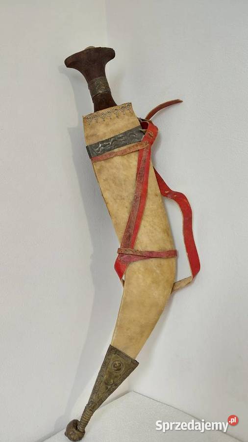 Sztylet miecz Gile ludu Afar Krzykawa