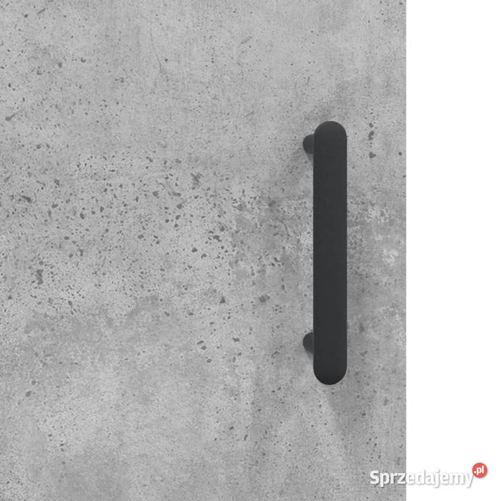 Wiszące szafki 2 szarość betonu materiał