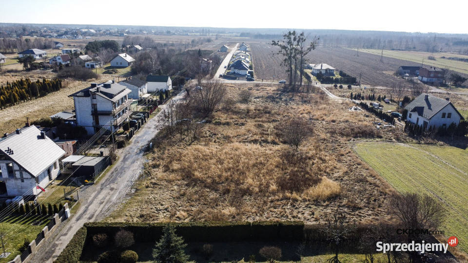 Działka 4520 m WZ projekt domu Radom Janiszpol
