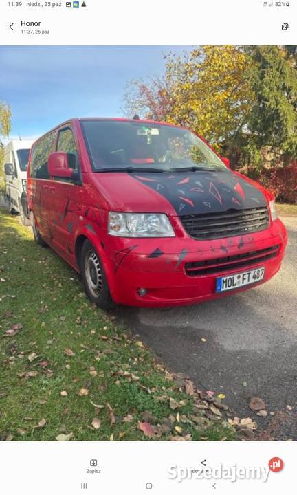 Okazja VOLKSWAGEN T5 MULTI VAN Janikowo