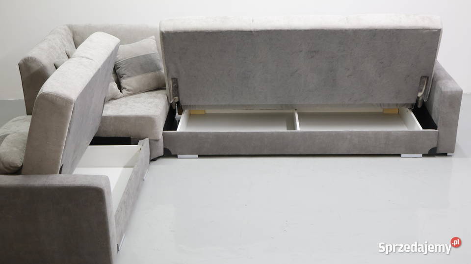 TOA Narożnik funkcja spania 2x pojemnik na 306cm Poznań