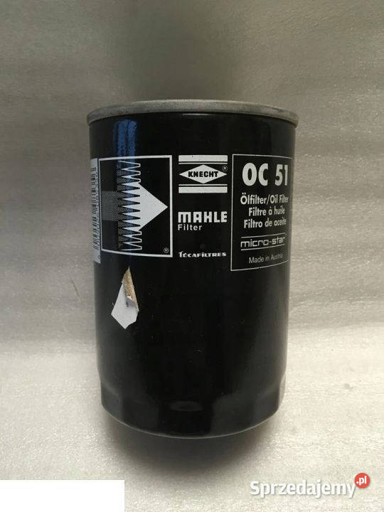 FILTR OLEJU KNECHT MAHLE OC 51 AUDI VW VOLVO Kozubszczyzna sprzedam