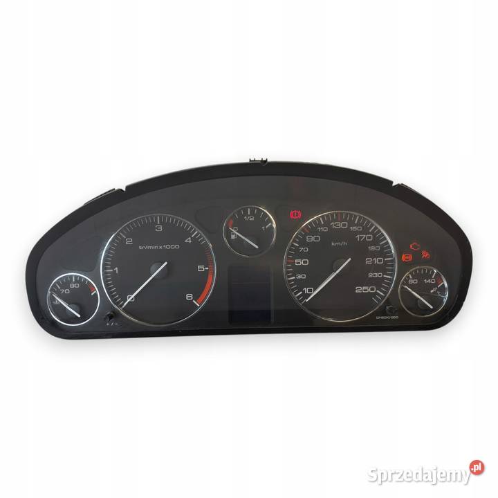 LICZNIK ZEGARY 9658138280 Peugeot 407 16 20 22 Chełm
