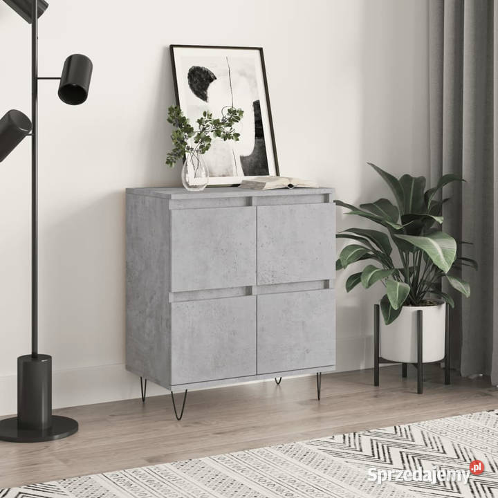 Komoda szarość betonu 60x35x70 materiał Warszawa