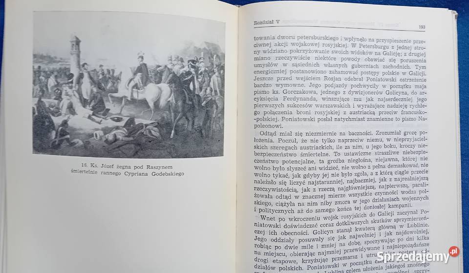 Szymon Aszkenazy Książę Jósef Poniatowski PIW Koźminek