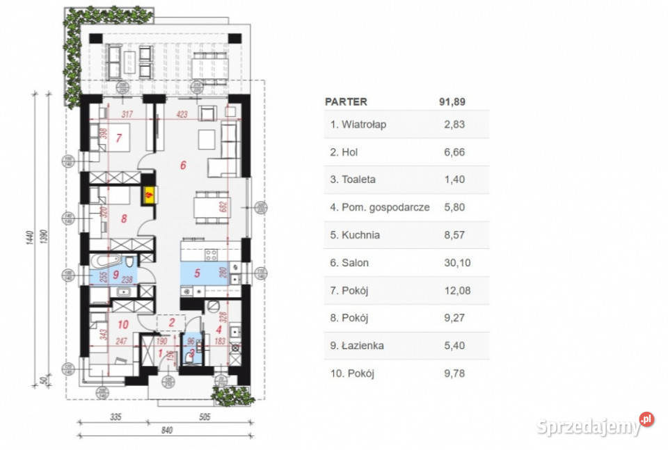 Dom parterowy wolnostojący z dużą działką w wolnostojący Wola Zabierzowska sprzedam