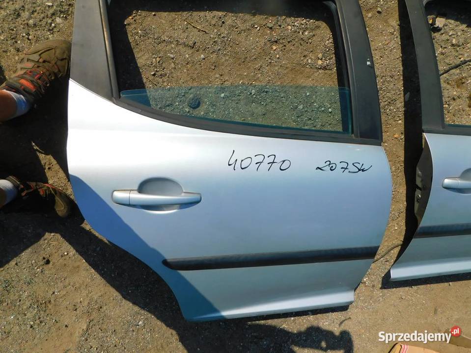 peugeot 207 drzwi sw 40770 WYSYŁKA osobowe Żory