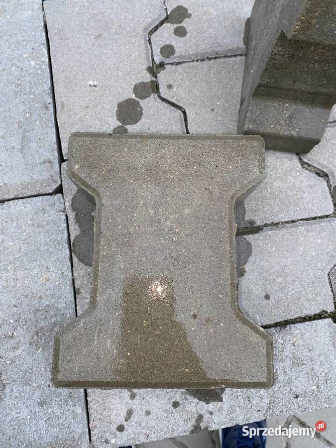 Kostka brukowa betonowa 8 używana szara Ciechanów