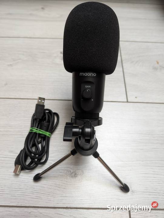 Mikrofon pojemnościowy na USB MAONO AUPM466TR