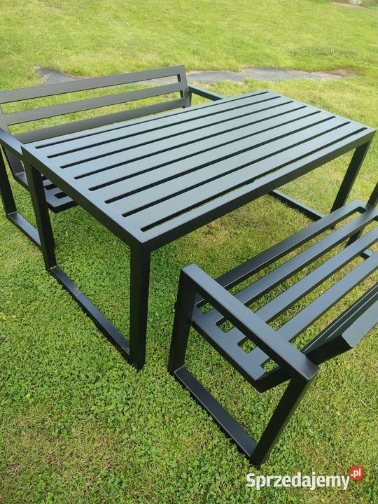 Ławki ogrodowe czarny Starachowice sprzedam
