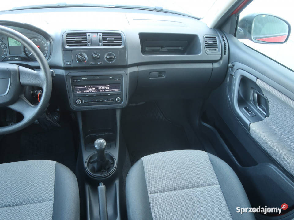 Skoda Fabia 16 TDI czerwony Bielany Wrocławskie