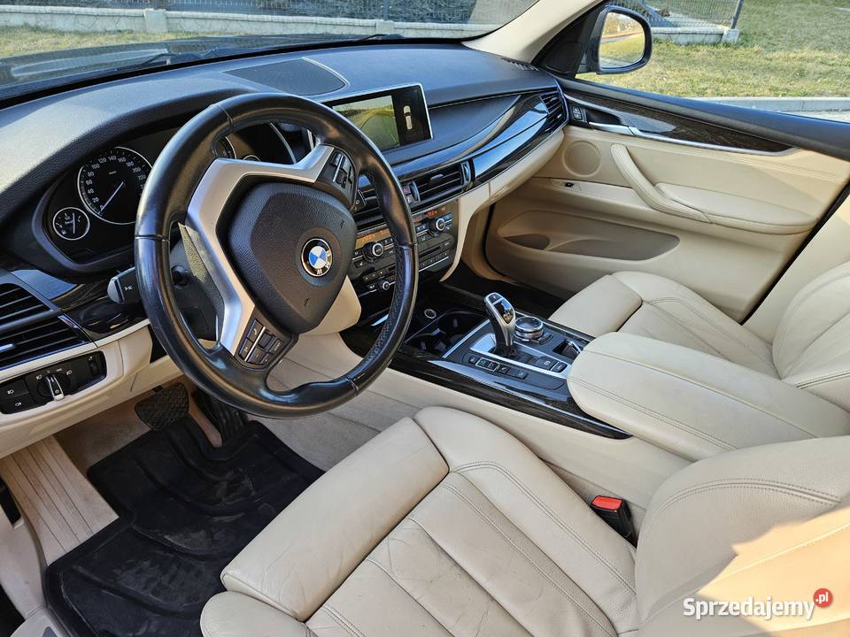 BMW x5 40dX sprzedam nowy silnik polski salon asystent pasa ruchu X5 Samochody osobowe