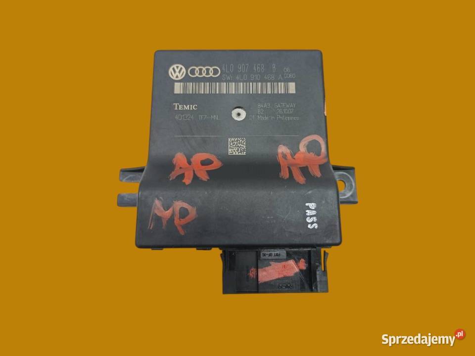 MODUŁ GATEWAY 4L0907468B Audi A6 III 20042011 C6 Rok produkcji 2007 świętokrzyskie