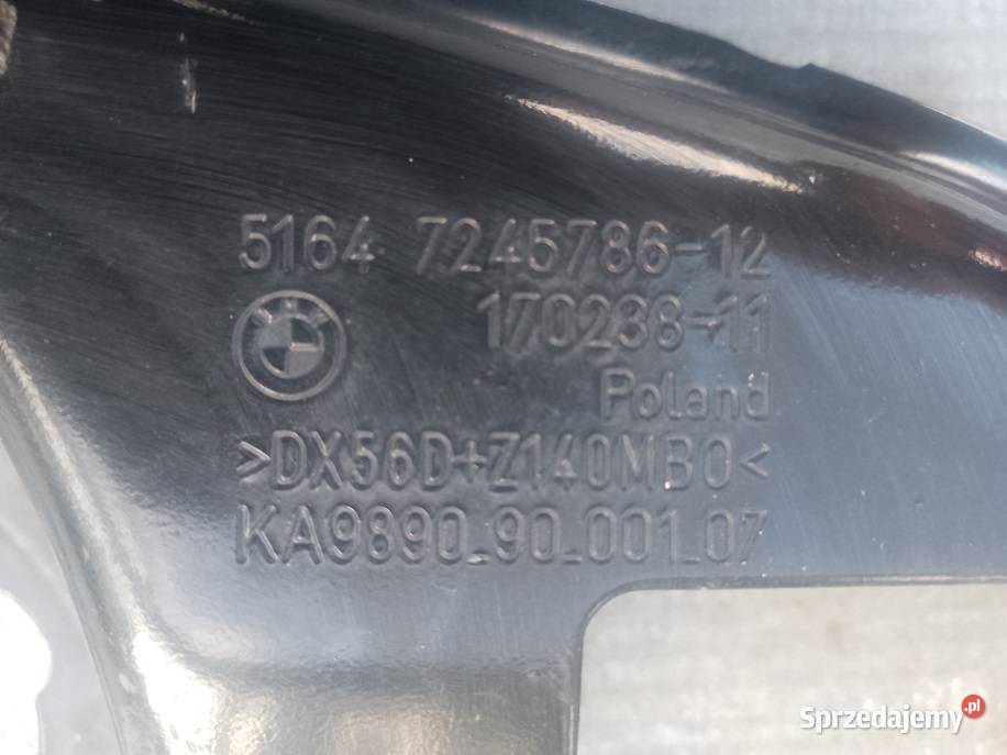 BMW 3 F30 1 F20 12 PAS PRZEDNI GÓRNY WZMOCNIENIE Milejewo