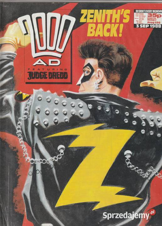 2000 AD 590 91988 angielski mazowieckie Pruszków