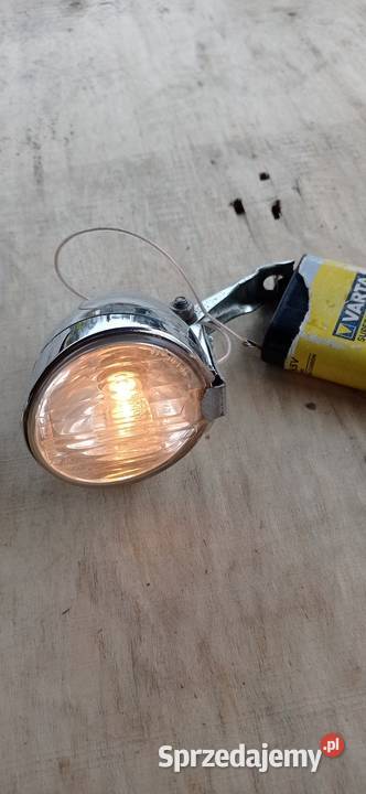 Lampa rowerowa przednia PRL Części i akcesoria Krotoszyn