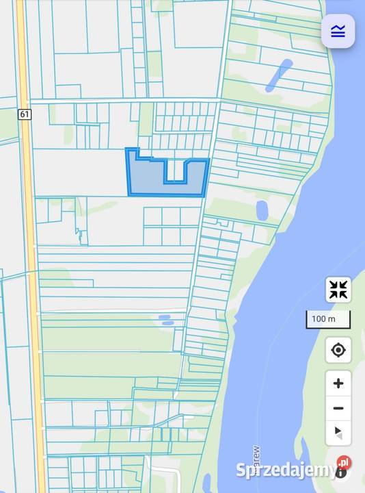 Działka w bliskim dojściem do Narwi 1300 m2 Sprzedaż Sprzedaż