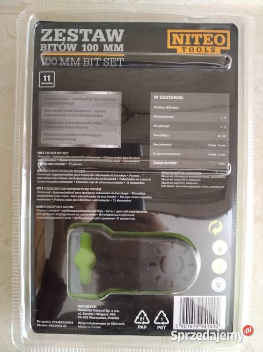 NAJTANIEJ Zestaw Bitów 25mm 100mm Bitów i Zabrze sprzedam
