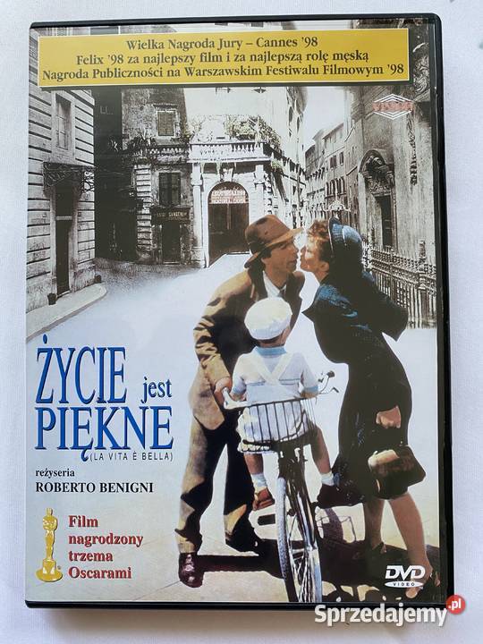 Zycie jest pieknefilm na plycie DVD Lublin