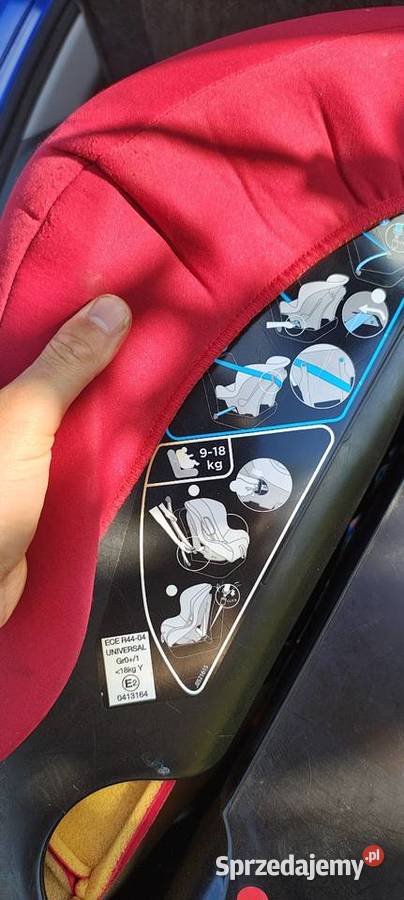 Fotelik samochodowy 918 wielkopolskie Grabionna