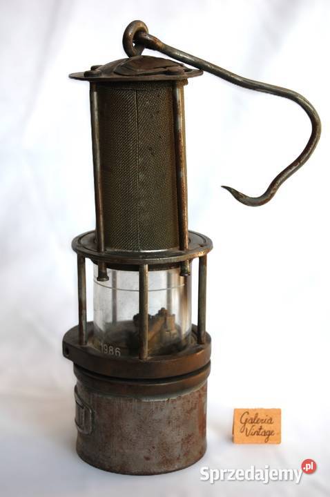 Lampa górnicza HSW 1986 benzynowa industrial Lublin