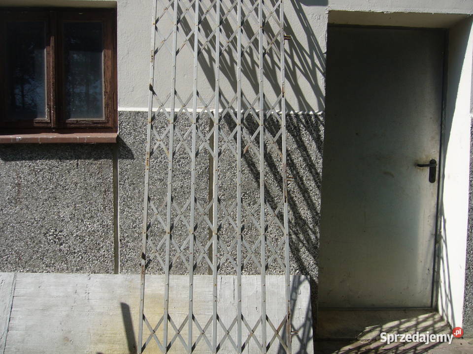 kraty do drzwi rozsuwane sprzedam
