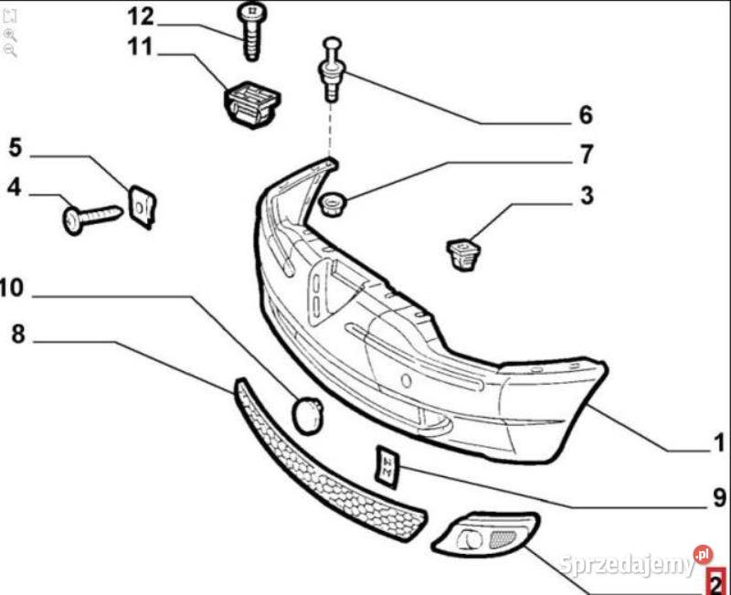 KRATKA OSŁONA HALOGENU LEWA ALFA ROMEO 156 9702 lubelskie