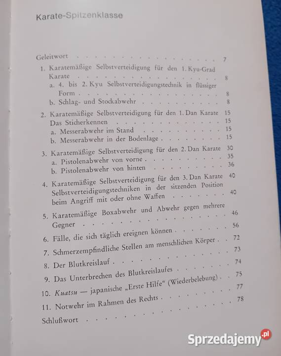 Alfred Hasemeier KarateSpitzenklasse Hoche wielkopolskie Koźminek