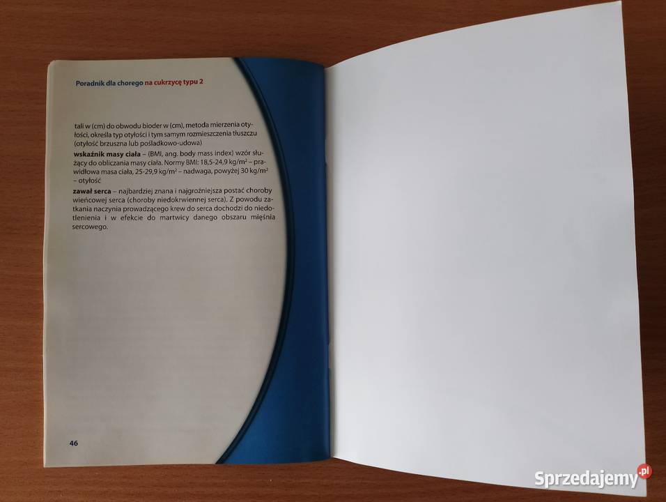 PORADNIK chorego na cukrzycę 2 książeczka poradnik Poradniki, albumy i reportaże Poznań