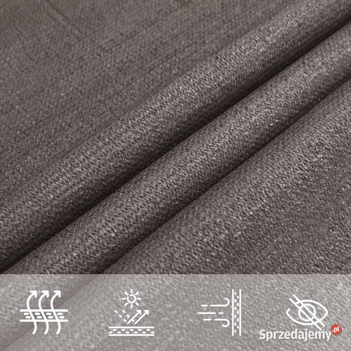 Żagiel przeciwsłoneczny 160 gm antracytowy 25x45 Warszawa