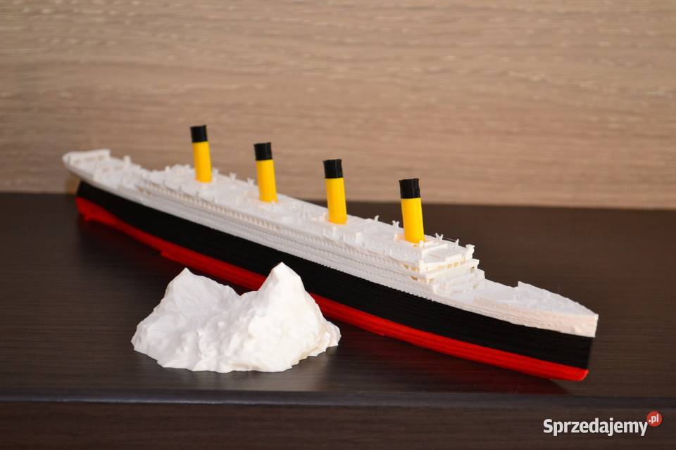RMS Titanic góra lodowa Model Druk 3D Chrzanów