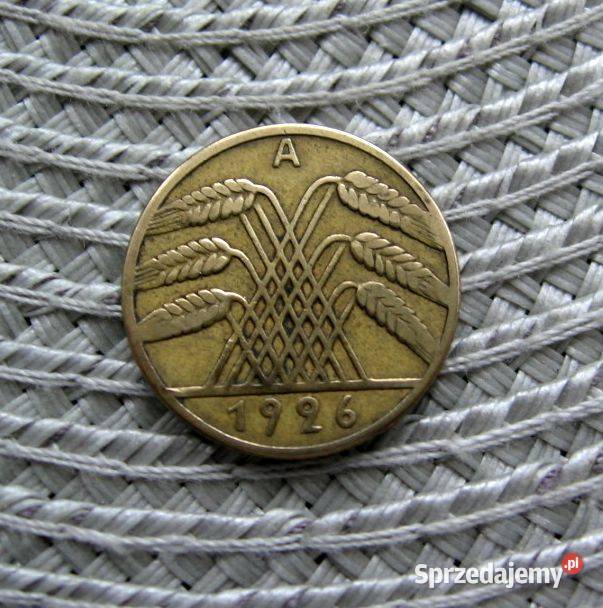 Niemcy Weimar 10 Reichspfennig 1926r A Numizmatyka Kalisz