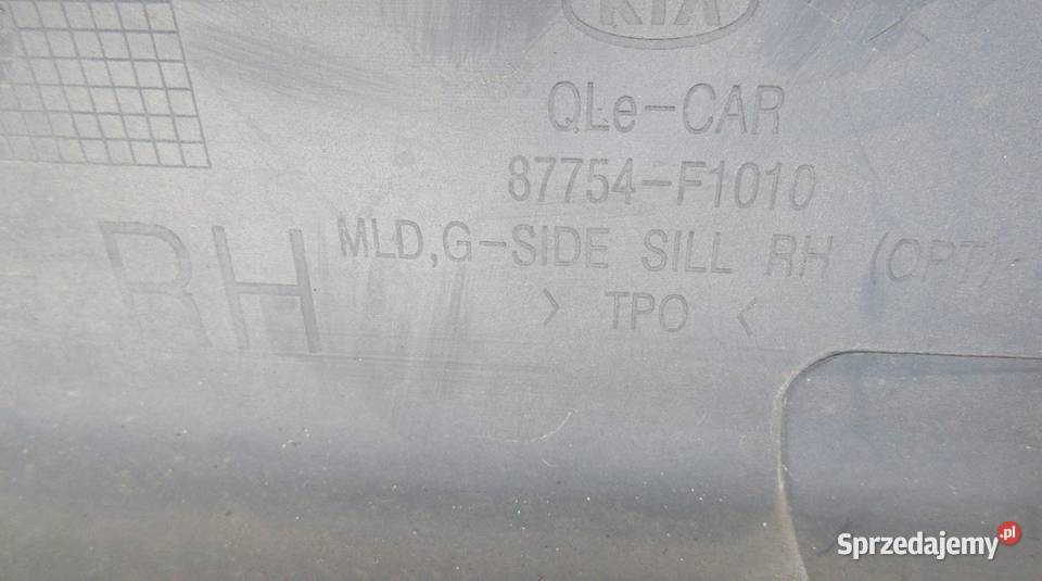 KIA SPORTAGE IV 15 PRAWY PRÓG LISTWA PROGOWA sprzedam
